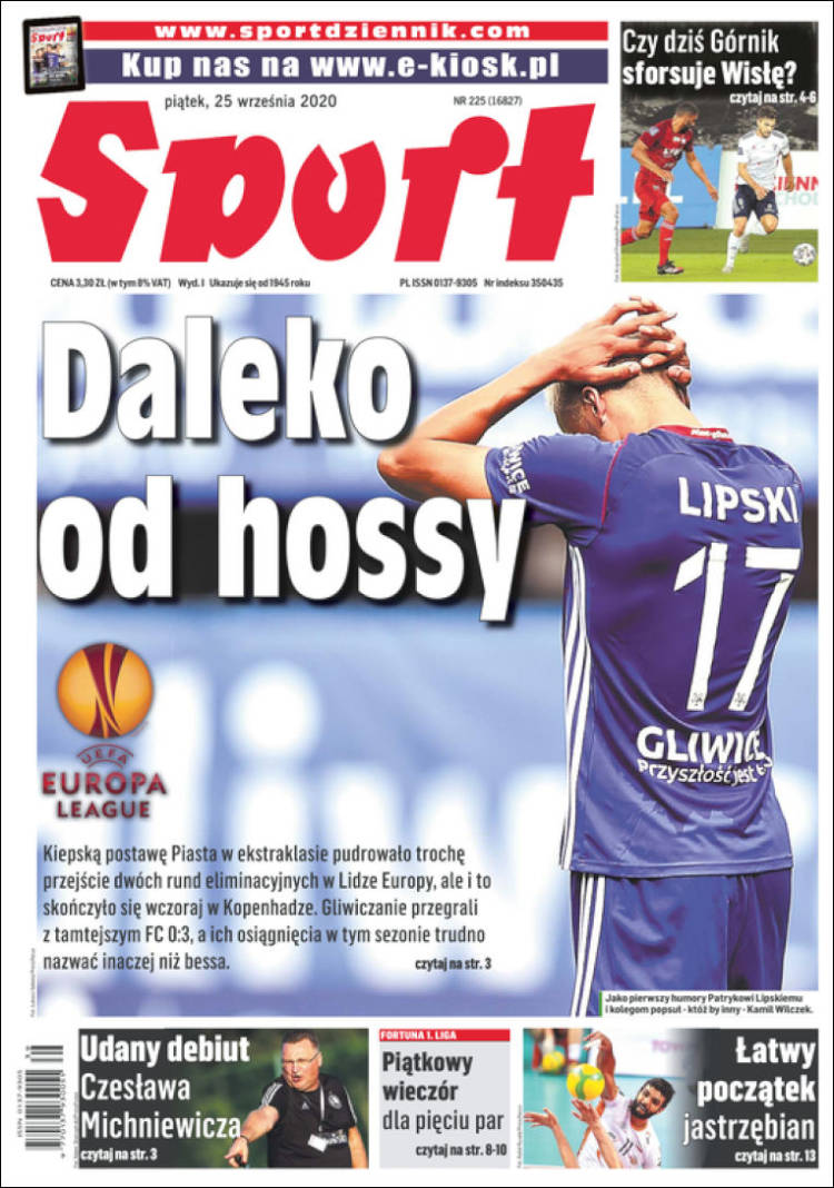 Portada de Katowicki Sport (Polonia)