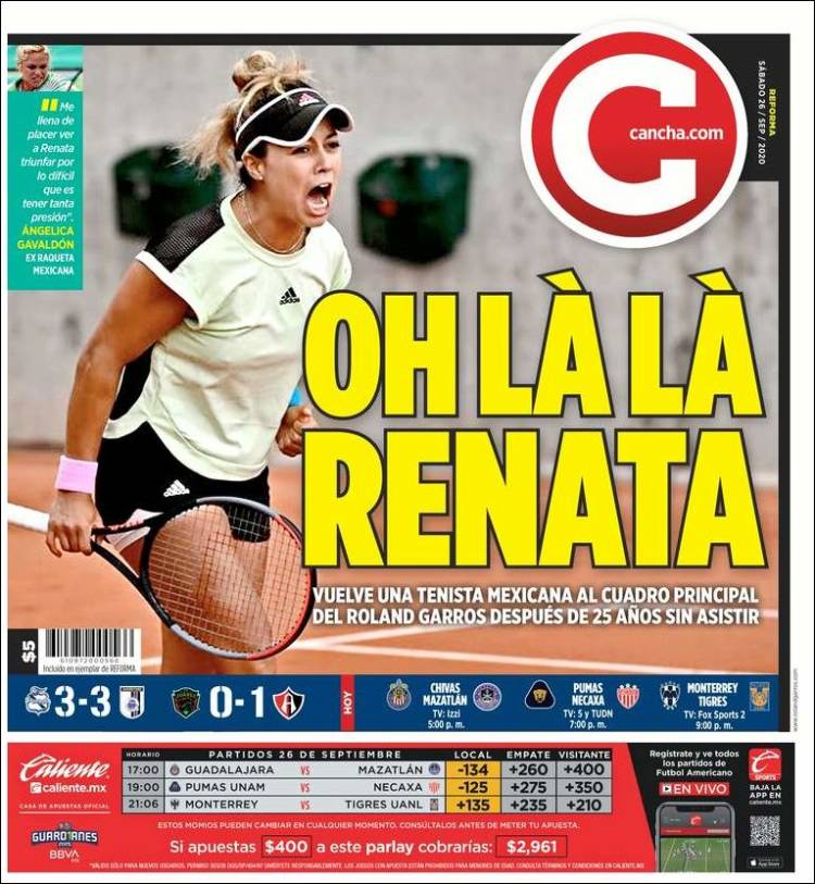Portada de Cancha (M&eacute;xico)