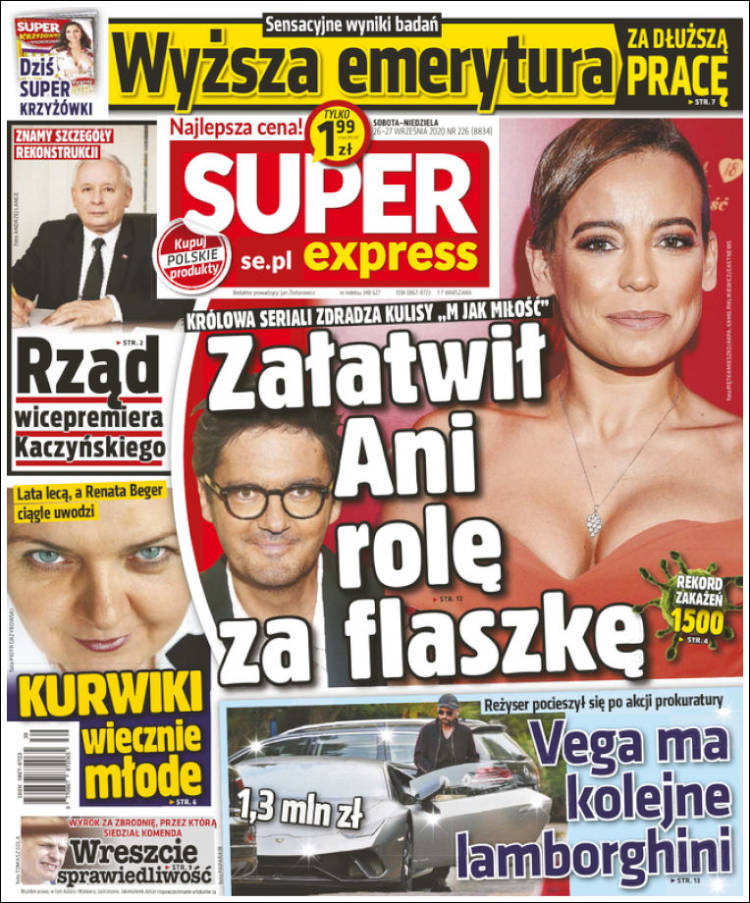 Portada de Super Express (Polonia)