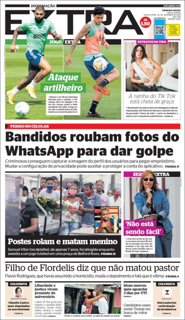 Portada de Extra (Brasil)