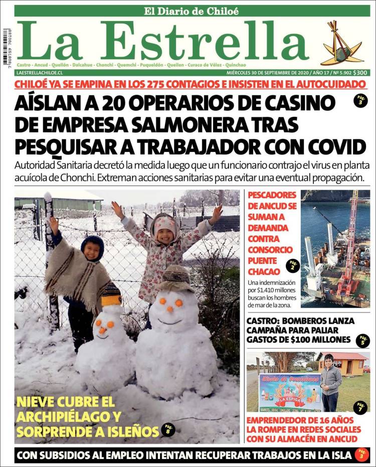Portada de Estrella de Chiloé (Chile)