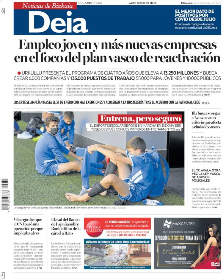 Portada de Deia (España)
