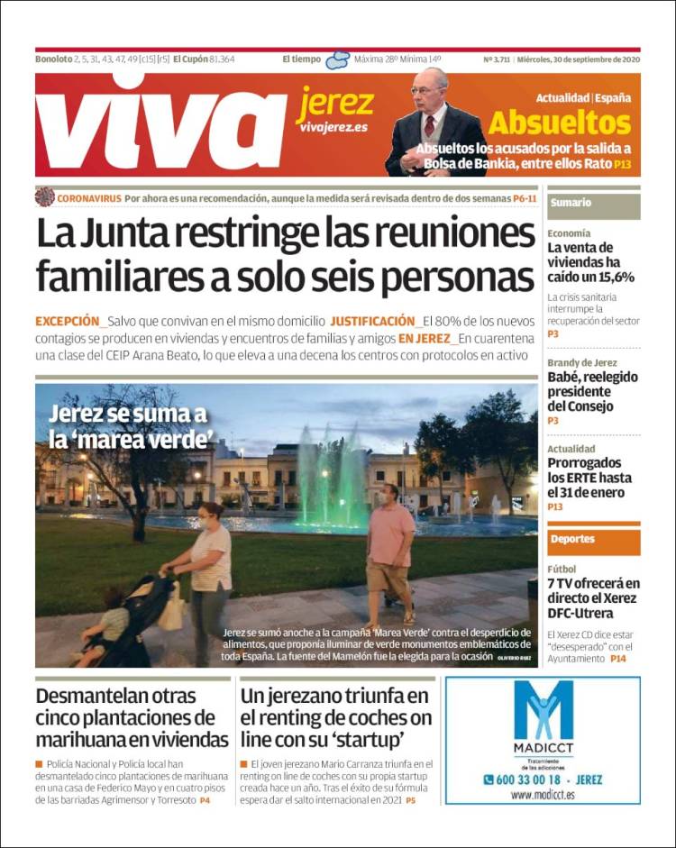 Portada de Viva Jerez (España)