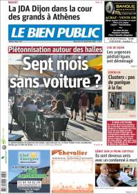 Portada de Le Bien Public (Francia)