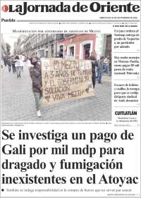 La Jornada de Oriente - Puebla