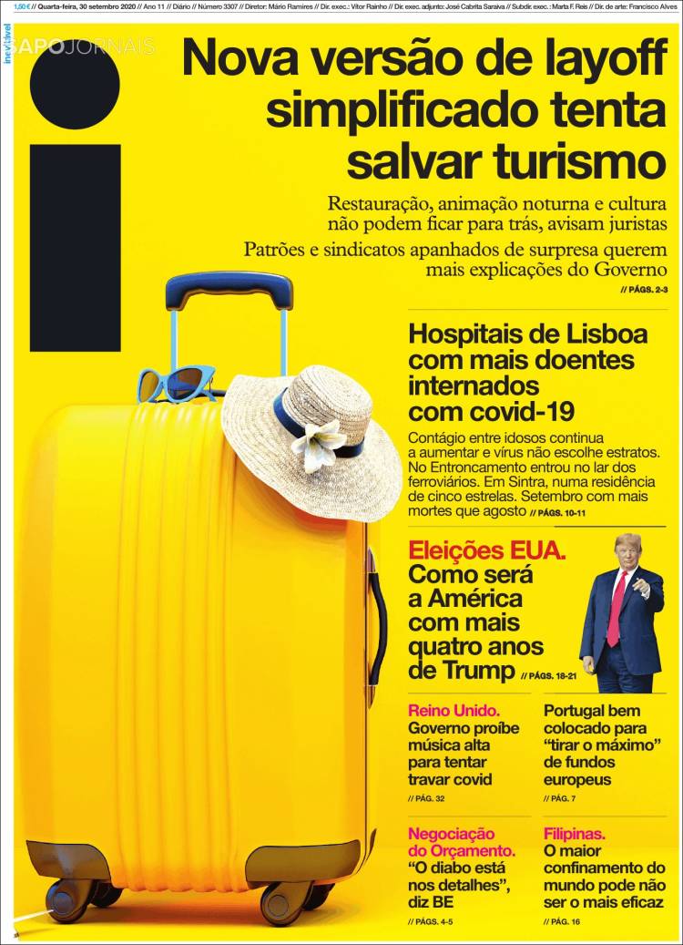 Portada de I - informação (Portugal)