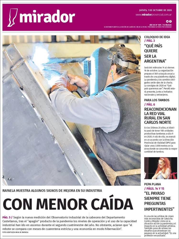 Portada de Mirador Provincial (Argentina)