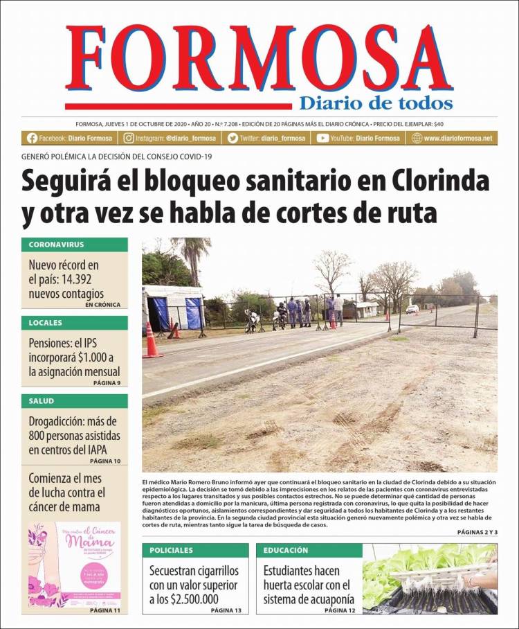 Portada de Formosa (Argentina)