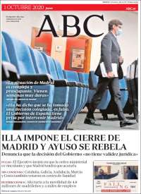 Portada de ABC (España)