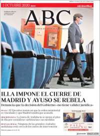 Portada de ABC - Sevilla (España)