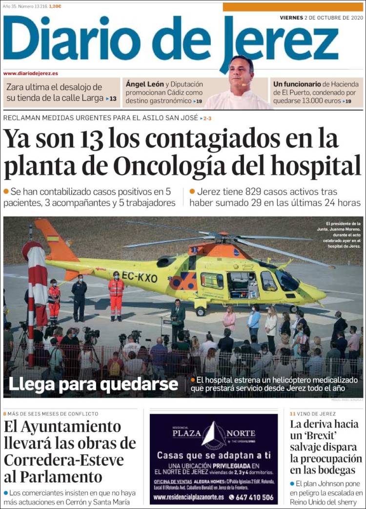 Portada de Diario de Jerez (Espa&ntilde;a)