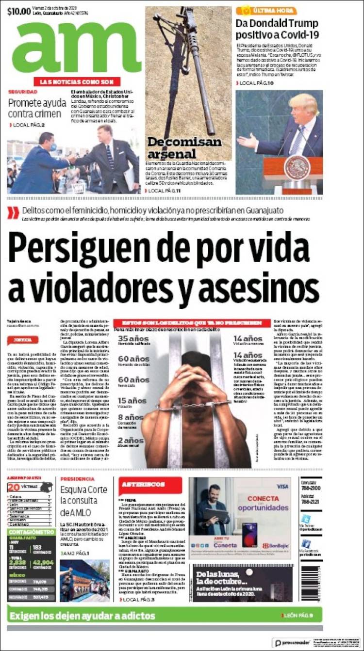 Portada de Al Día A.M. (M&eacute;xico)