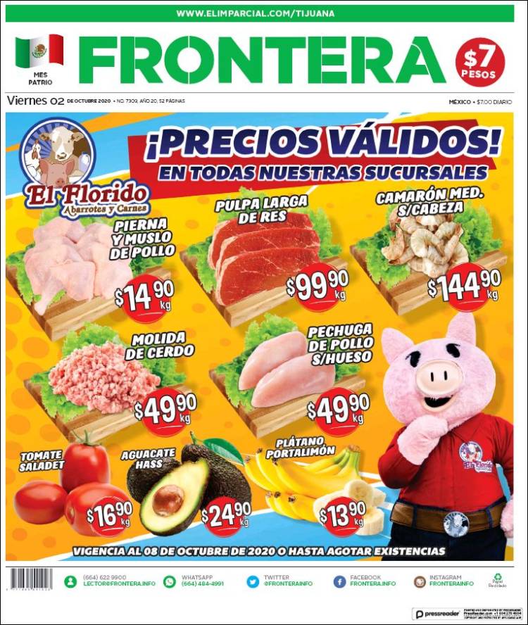 Portada de Frontera (M&eacute;xico)