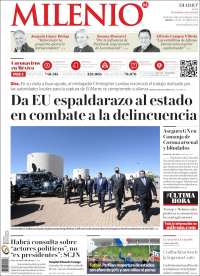 Portada de Milenio de León (M&eacute;xico)