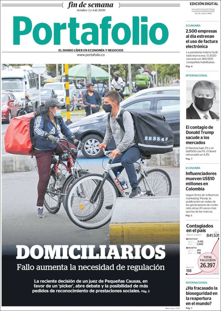 Portada de Portafolio (Colombia)