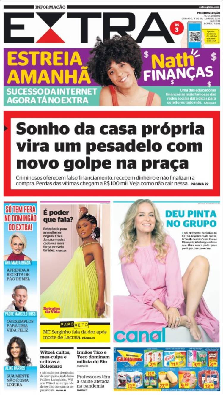 Portada de Extra (Brasil)