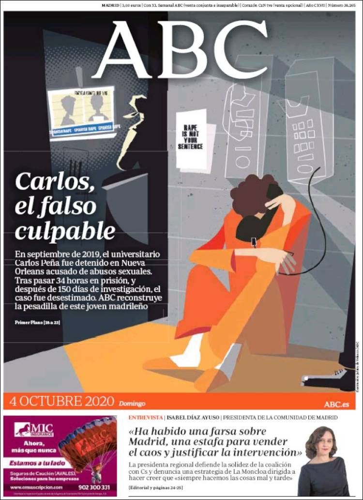 Portada de ABC (España)