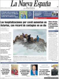 Portada de La Nueva España - Avilés (Espa&ntilde;a)