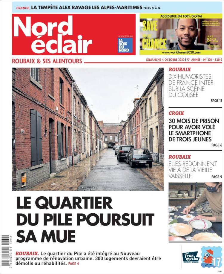 Portada de Nord Éclair (Francia)