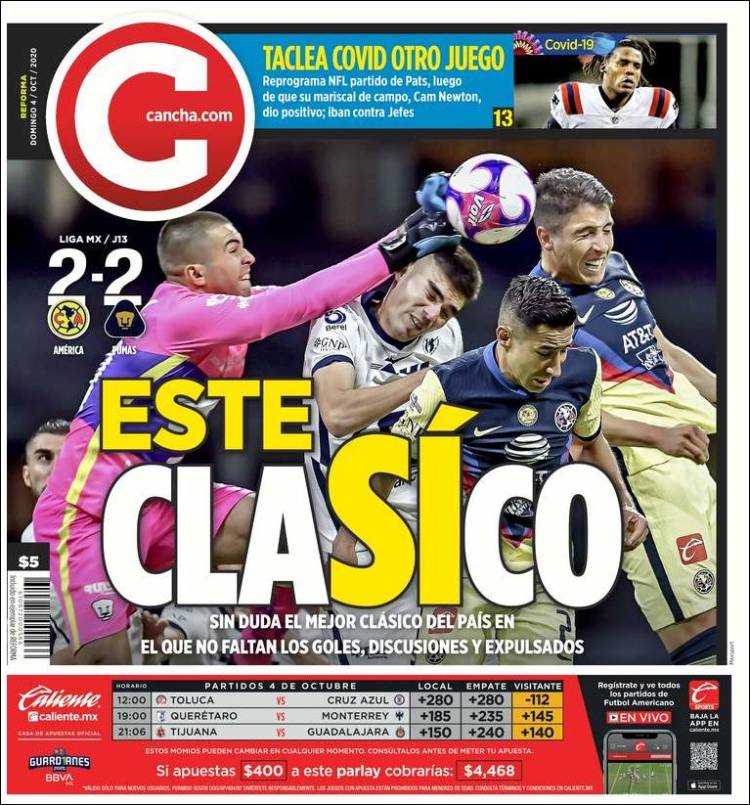 Portada de Cancha (México)