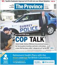 Portada de The Province (Canadá)