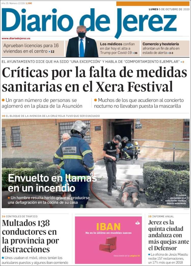 Portada de Diario de Jerez (Espa&ntilde;a)