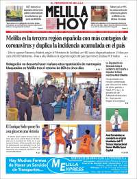 Portada de Melilla Hoy (España)