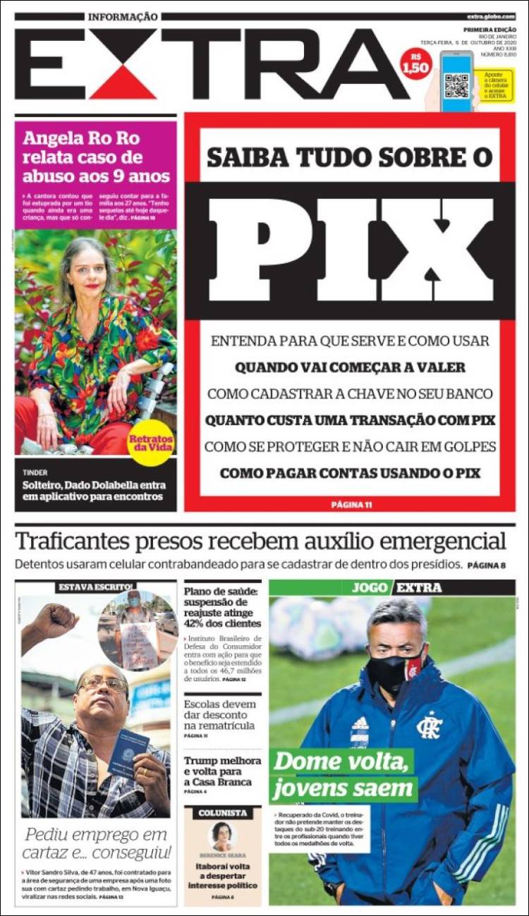 Portada de Extra (Brasil)
