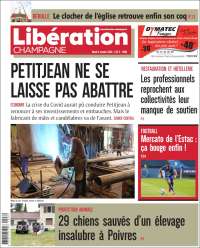 Portada de Libération Champagne (France)
