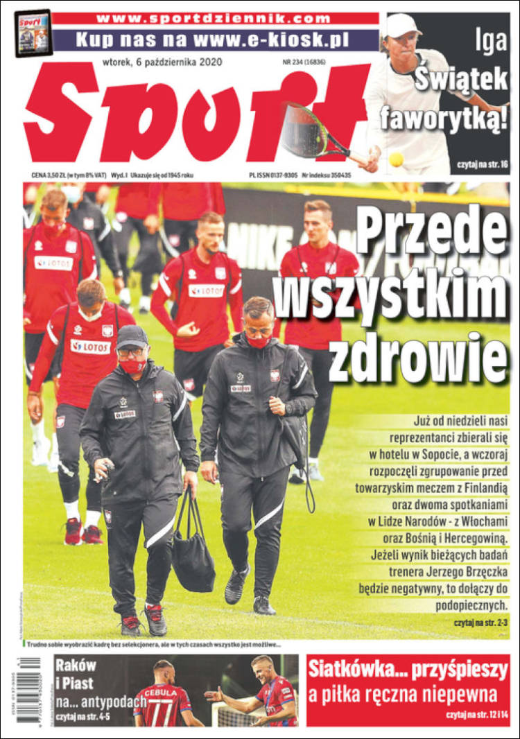 Portada de Katowicki Sport (Polonia)