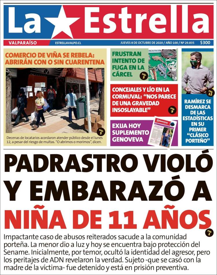 Portada de Estrella de Valparaiso (Chile)
