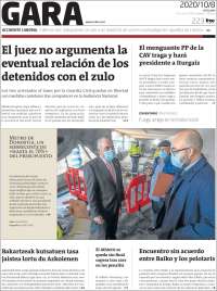 Portada de Gara (Espa&ntilde;a)