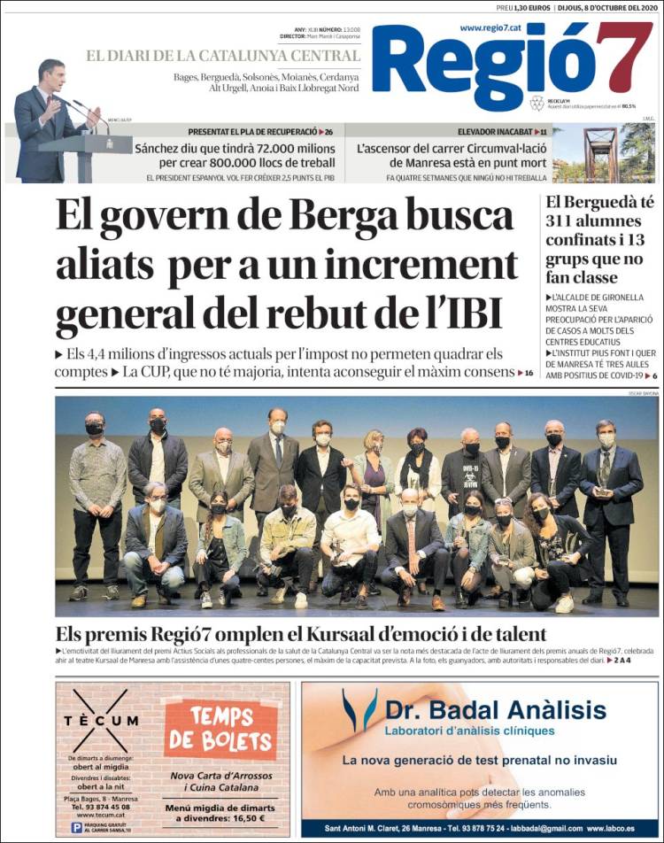 Portada de Regio7 (Espa&ntilde;a)
