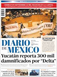Portada de Diario de México (M&eacute;xico)