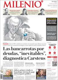 Portada de Milenio - Jalisco (M&eacute;xico)