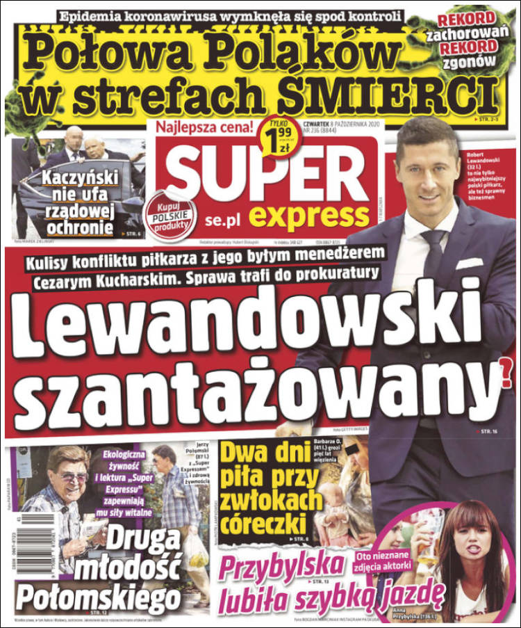 Portada de Super Express (Polonia)