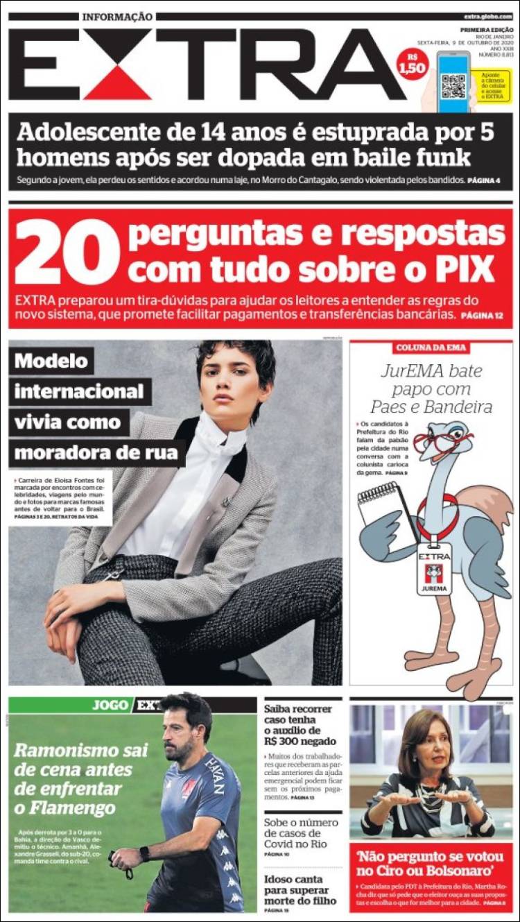 Portada de Extra (Brasil)