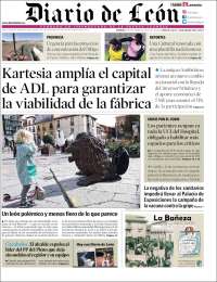 Portada de Diario de León (Espa&ntilde;a)