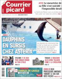 Portada de Courrier Picard (Francia)
