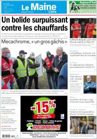 Portada de Le Maine Libre (Francia)