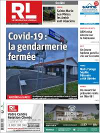 Portada de Le Republicain Lorrain (Francia)