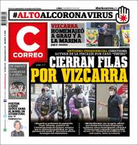 Portada de Diario Correo (Peru)