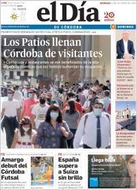 Portada de El Día de Córdoba (España)