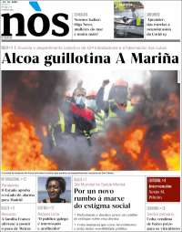 Portada de Nòs Diario (España)