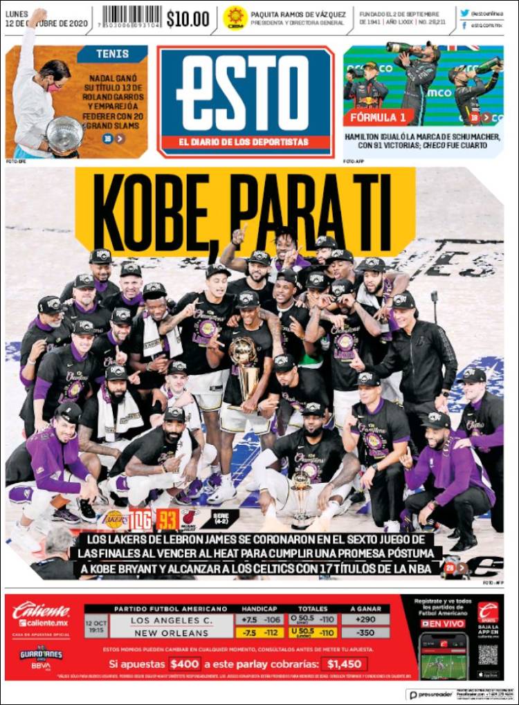 Portada de Esto (M&eacute;xico)