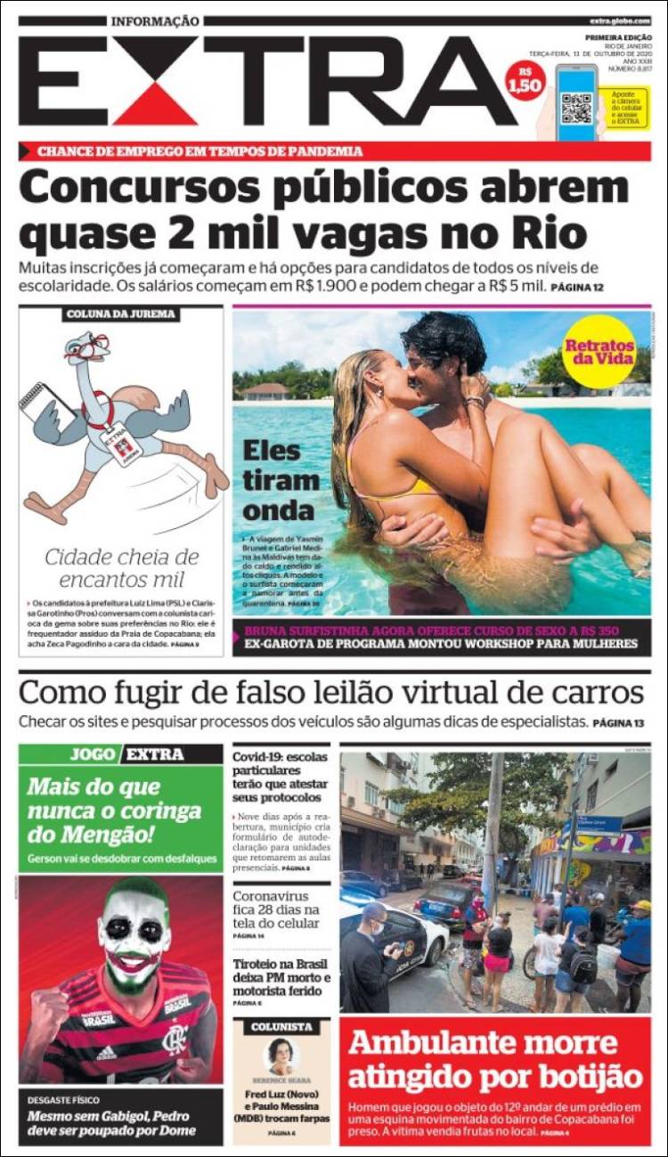 Portada de Extra (Brasil)