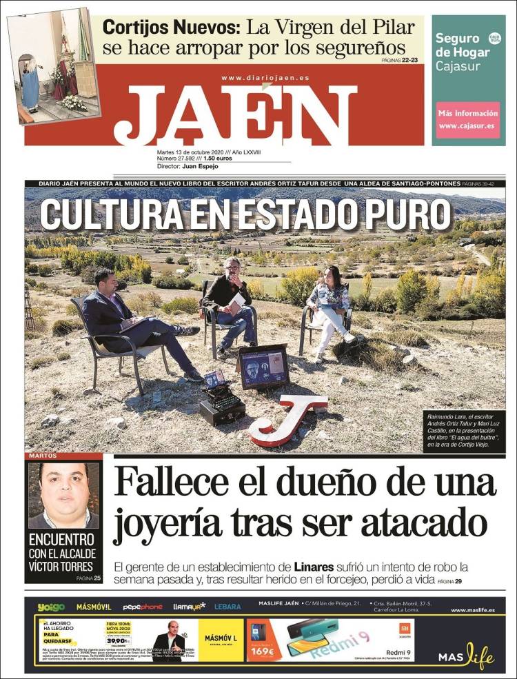 Portada de Diario Jaén (España)