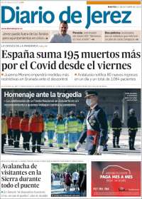 Portada de Diario de Jerez (España)