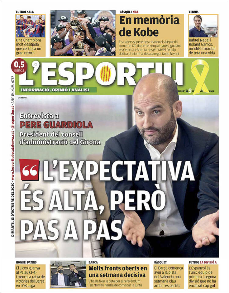 Portada de L'Esportiu (España)