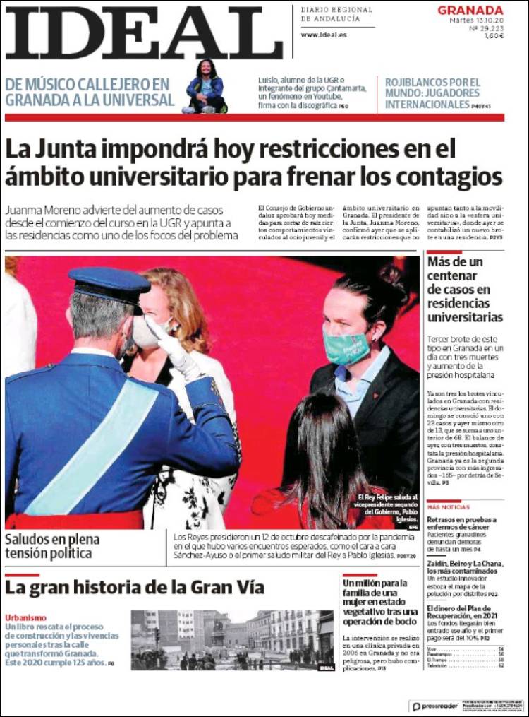 Portada de Ideal (España)